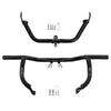 Harley Road Glide Black Engine Guard Crash Bar & Fairing Bracket (15-24)