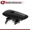 Hyundai Elantra Rear Left Black ABS Exterior Door Handle (2011-2016)
