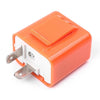 LED Turn Signal Light Bulb - Orange 12V 2-Pin Flasher Relay