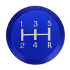 Car with 3 Adapters 5 Speed Manual Shift Knob Gear Shifter