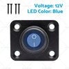 Boat, Caravan, Truck, Marine 12V 1 Gang Toggle Rocker Switch Panel ON/OFF