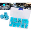 Auto M9X1.0 M10X1.0 30X A/C Charging Valve Dust Cover Caps
