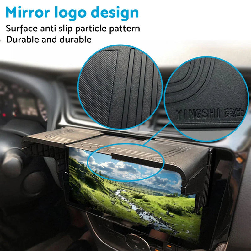 7-12" GPS Navigator Anti-UV Sunshade & Glare Visor Shield