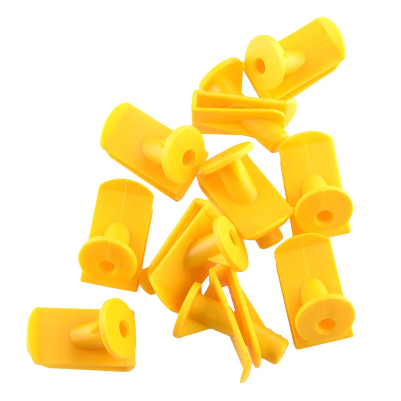 Smart Fortwo (2008-2021) - 20x Yellow Underbody Cladding Fastening Clips