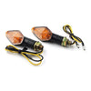 Harley Motorcycle Mini Amber Turn Signal Lights 12V LED (2014-2023)