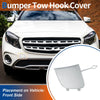 Mercedes-Benz GLA (2015-2020) Silver Tone Front Car Bumper Tow Hook Cover