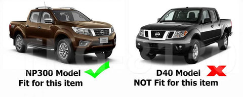 Nissan Navara NP300 Carbon Matt Door Handle Bowl Trim (2014-2016)