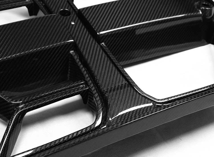 BMW G80 M3 G82 G83 M4 2021-2023 DRY Carbon Fiber Front Grille CSL Style