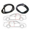 Mazda Familia Hatchback 323 GLC 1977-1980 Rear Door Weatherstrip
