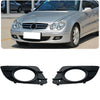 Mercedes CLK W209 Front Bumper Fog Light Covers (2005-2009)
