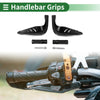 Motorcycle Hand Grips Cover Kit / 7/8" 22mm / Aluminum Rhombus Pattern