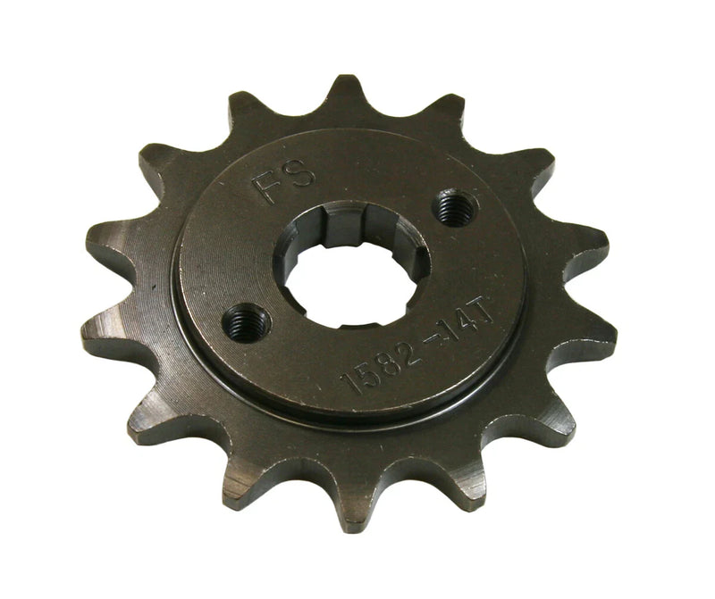Honda TRX250R Fourtrax 14 Tooth Front Steel Sprocket 14T (1986-1989)