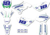 YAMAHA YZ 85 YZ85 Sinister White Style Graphics Kit (2015-2021)