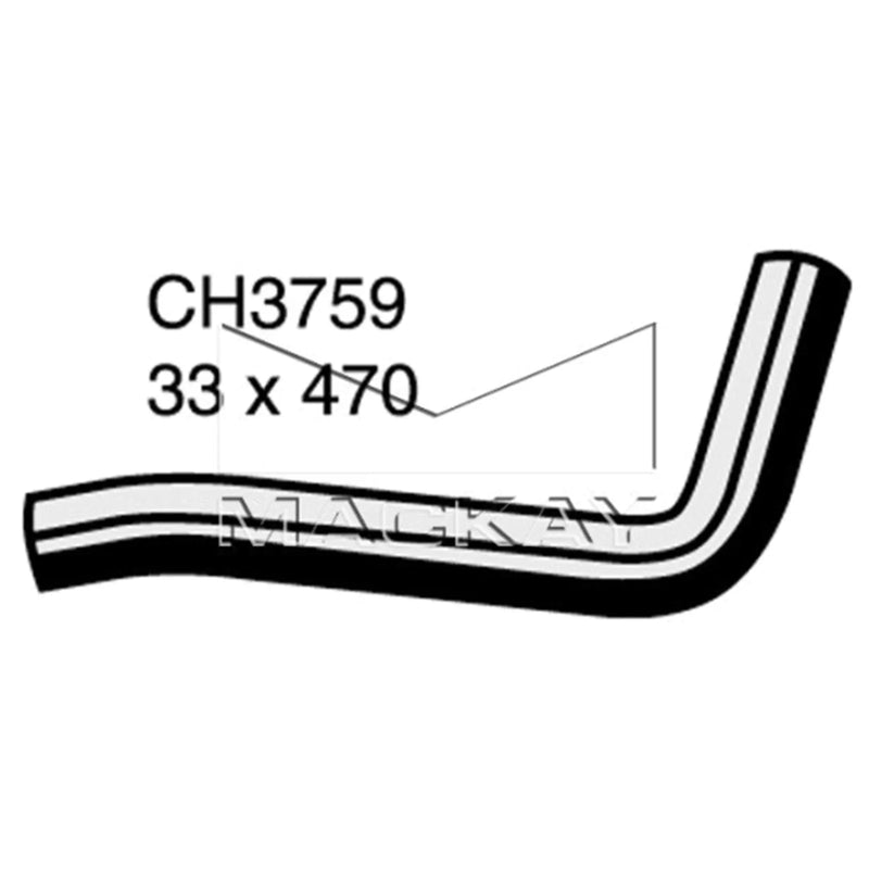 Toyota Landcruiser Prado Upper Radiator Hose (2003–2009)