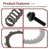 Yamaha YZ250 Clutch Friction Steel Plates & Springs Bolts (2002–2024)