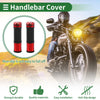Motorcycle Aluminum Alloy Black 7/8" 22mm Hand Grips Cover