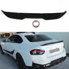 BMW G42 M240i M245i Coupe 1x Gloss Black Rear Boot Spoiler (2020-2024)