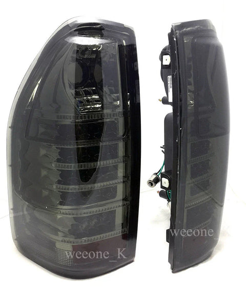 Isuzu D-Max / Holden Rodeo 2 x L.E.D Taillight Smoke Lens (2002-2006)
