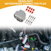 Toyota Headlight Waterproof Connector Plug Female Wire Terminal Connector