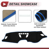 BMW X1 F48 2016-2022 Sun Protector Black Blue Dash Cover Mat