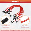Chevrolet SBC BBC Engines 9 Pcs Spark Plug Wire Ignition Coil Cable