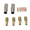3 in 1 MIG 120AMP 220V Gasless Flux-Core Welder 11pcs Contact Tip Kit