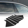 Chevrolet Impala (2014-2020) Black 6 x Car Pillar Window Trim Covers
