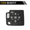GMC Sierra 2500 / 3500 HD Mirror Heated Left Side Replacement (2015-2017)
