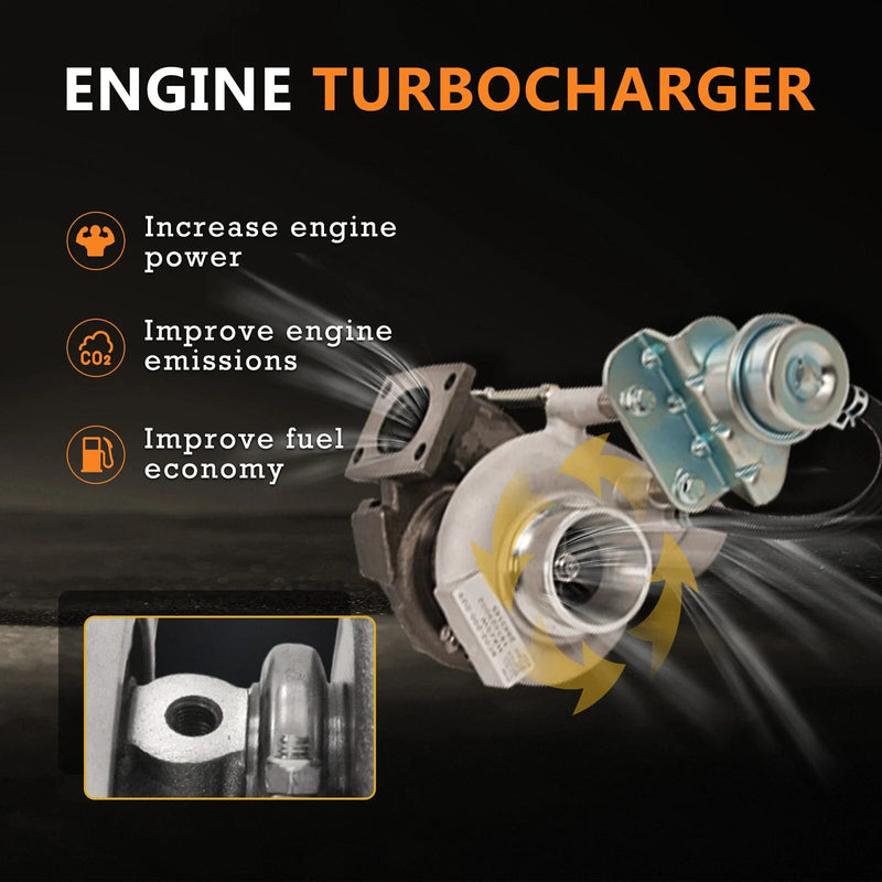 New Holland S8000 BS3 TTF 4 CYL HX25W Turbocharger