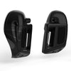 Harley Touring 2014-2024 Dark Slate Candy / Arctic Black Vented Fairing