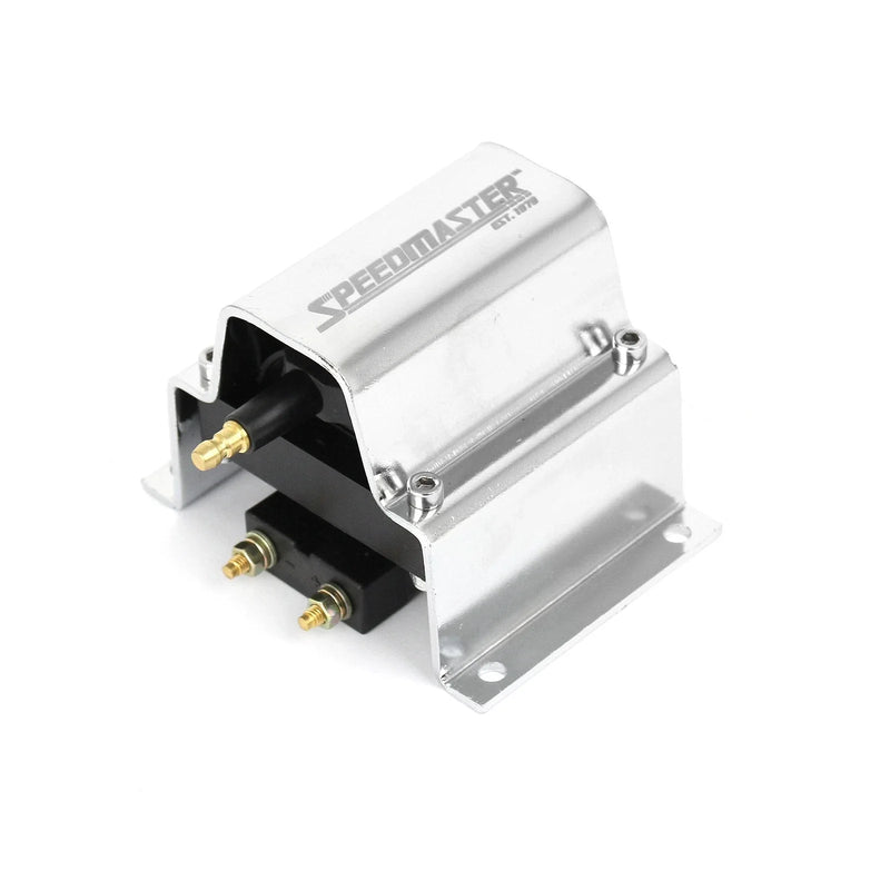 Universal - Chrome 12V High Output External Male E-Core Ignition Coil
