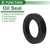 Oil Seal Rotary Shaft Seal NBR Rubber 32x50x10mm Black