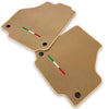 Ferrari 458 Spider Beige Tailored Floor Mats (2010-2015)