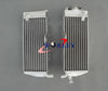 Honda CR250R CR250 Aluminum Radiator & Blue Hoses (1990-1991)