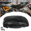 Make Model 67x43cm Size XL Motorcycle TPU Seat Cover Seat Pad Black