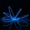Car Home with USB Controller 2M Blue Flexible EL Wire Neon Glow Light Strip