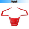 Subaru Forester Ascent 4pcs Red Inner Steering Wheel Cover Trim (19-21)