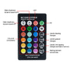 Car Parking Light 10x T10 194 168 RGB LED Bulbs with RF Remote