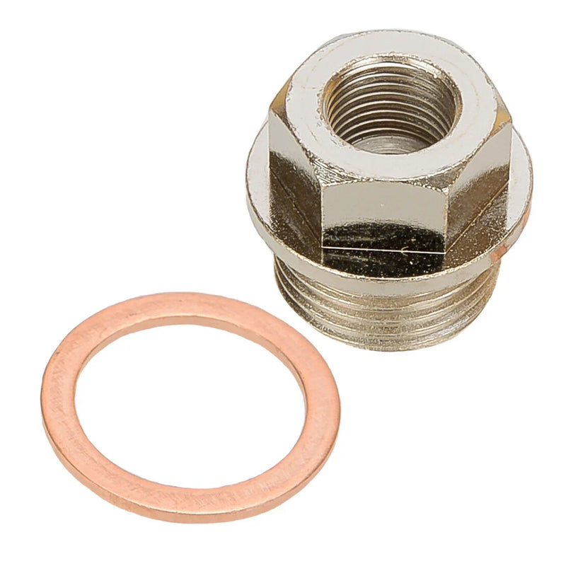 Oil Water Pressure Temp M18x1.5mm to 1/8NPT Sensor Adapter
