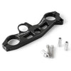 Kawasaki Ninja ZX6R Black Upper Triple Tree Front End Top Clamp (2000-2023)
