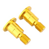 Yamaha FZ1 FAZER (2006-2015) Gold Handlebar Grip Bar End Caps