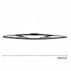 Hilux KUN16 KUN26 2 x Drivers & Passenger Side Front Wiper Blade Set (2005–2015)
