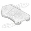 HONDA VTX1800 Chrome Front Brake Caliper Cover (2003-2008)