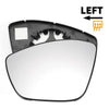 Peugeot 208, 308 Left Side White Heated Mirror Glass (2012-2023)