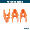 Ford Dodge, 50 Pcs Orange Interior Trim Retainer Fitting Fastener Clip