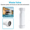 Caravan RV Bath Basin Waterless Self-Sealing Waste Valve