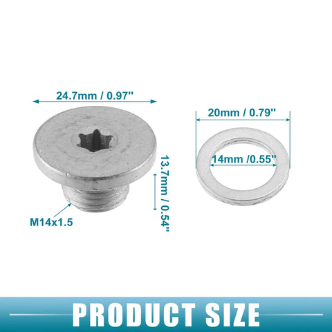 Chevrolet Corsa Engine Oil Drain Plug (1993-2009)