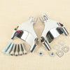 Harley Sportster XL883 XL1200N Passenger Foot Pegs (2004-2013)