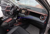Toyota Rav4 17 x Agate Wood Grain Glossy ABS Interior Trim (2013–2018)
