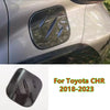 Toyota CHR Gas Tank Door Cover Flap Decor Carbon Fiber (2018–2023)